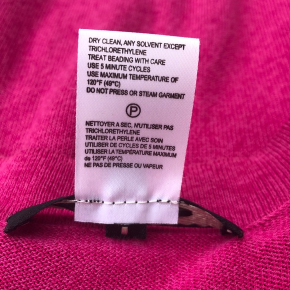 NANETTE LEPORE Embellished Pink Knit Dress - Picture 5 of 7